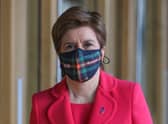 Nicola Sturgeon has made an announcement regarding face masks in Scotland’s secondary schools. (Credit: Getty)