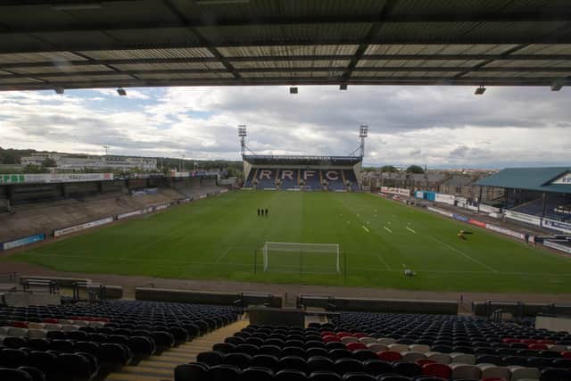 One of the stands at Starks Park is sponsored by Val McDermid (Photo: Getty)