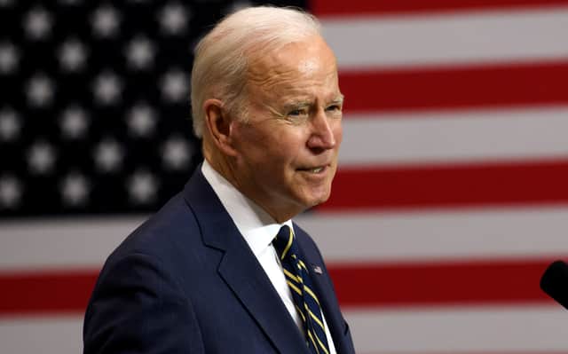 US President Joe Biden has confirmed that additional troops will be sent to Europe amid fears of conflict between Russia and Ukraine (Credit: Getty)