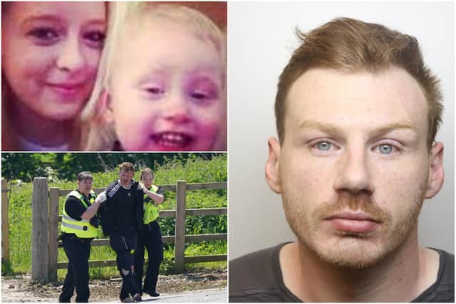 Daniel Boulton was jailed for life with a minimum term of 40 years after murdering his ex-partner and her autistic son at their home before leading police on a 24-hour manhunt.