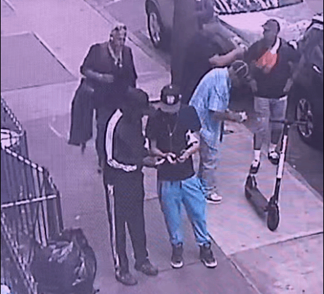 The NYPD obtained surveillance footage of the alleged drug deal (Photo: DoJ)