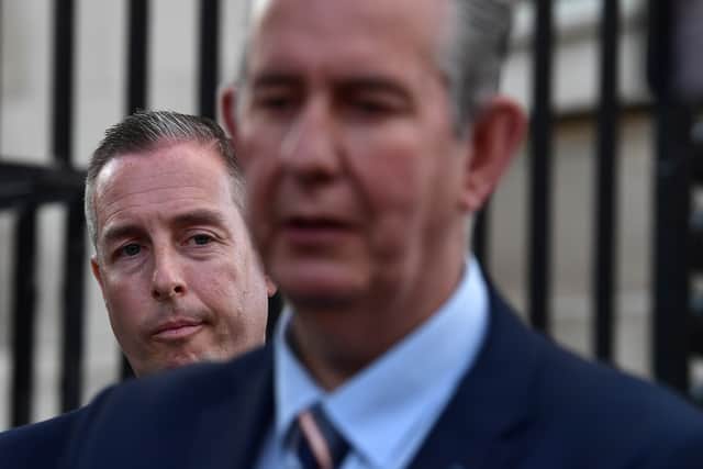 Northern Ireland’s First Minister Paul Givan (left) intends to announce his resignation (Photo: Getty)