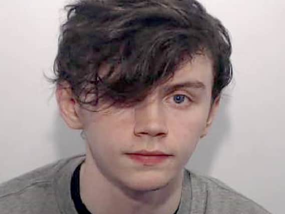 Riagain Grainger, 22, who was jailed for two-and-a-half years at Manchester Crown Court for stalking.