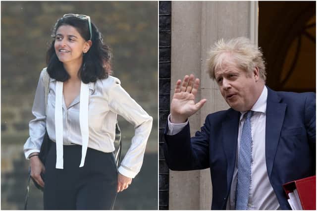 <p>Munira Mirza, Director of the Number 10 Policy Unit, who has reportedly resigned after Boris Johnson failed to apologise for using a "scurrilous" Jimmy Savile slur against Sir Keir Starmer.</p>