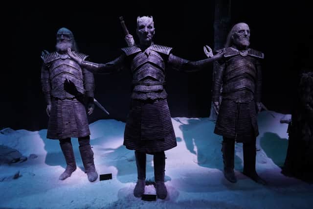 Costumes on display in the Game of Thrones Studio Tour at the Linen Mill Studios in Banbridge, Northern Ireland (Photo: PA)