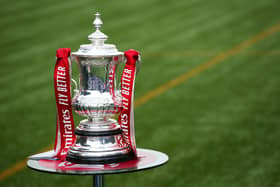 FA Cup Trophy. (Photo by Alex Livesey/Getty Images)