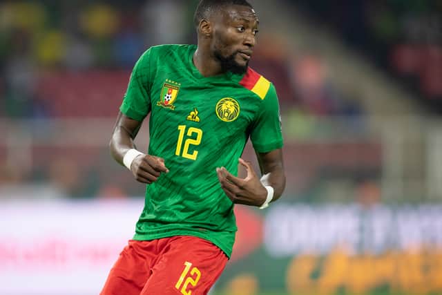  KARL TOKO EKAMBI of Cameroon during the Africa Cup of Nations (CAN) 2021  (Photo by Visionhaus/Getty Images)