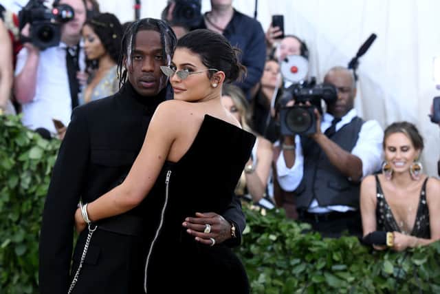 Travis Scott and Kylie Jenner attend the Heavenly Bodies: Fashion & The Catholic Imagination Met Gala (Photo: Noam Galai/Getty Images for New York Magazine)