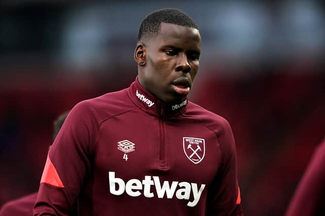 West Ham United’s Kurt Zouma has been condemned over the “very upsetting” video of him kicking and slapping his cat (Photo: PA)