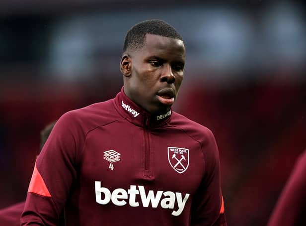 <p>West Ham United’s Kurt Zouma has been condemned over the “very upsetting” video of him kicking and slapping his cat (Photo: PA)</p>