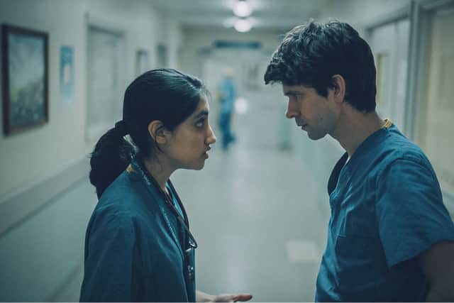 Ambika Mod and Ben Whishaw in This Is Going To Hurt (Credit: Sister/BBC One)