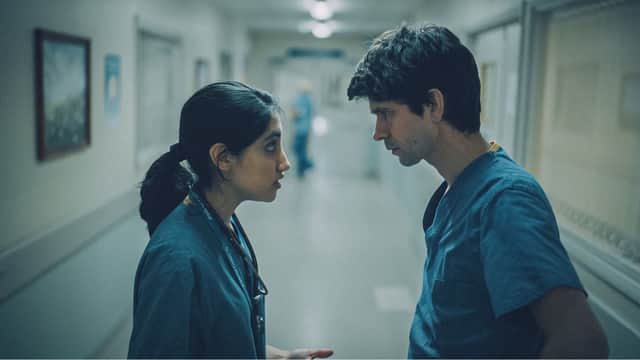 Ambika Mod and Ben Whishaw in This Is Going To Hurt (Credit: Sister/BBC One)