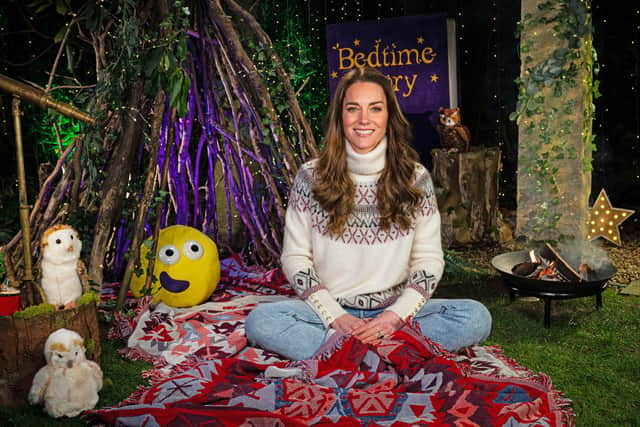  The Duchess of Cambridge will read a CBeebies Bedtime Story to mark Children’s Mental Health Week (Photo: Kensington Palace/PA)