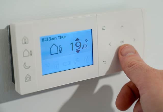 Turning down your thermostat could save you money on your energy bills (image: PA)