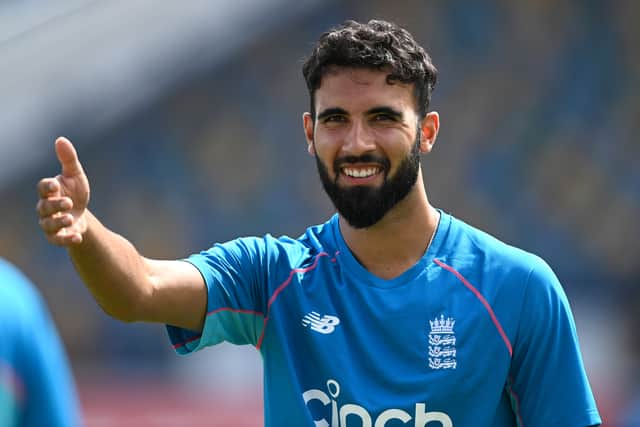 Rising star Saqib Mahmood will face the West Indies in March