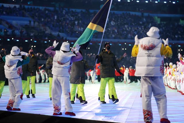 Jamaica at the 2022 Opening ceremony