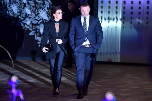  Coleen Rooney and Wayne Rooney attend the 'Rooney’ World Premiere in Manchester on 9 February (Photo by Anthony Devlin/Getty Images)
