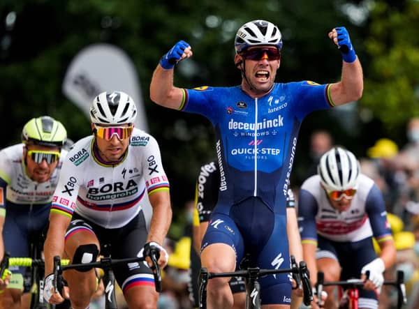 Mark Cavendish in 2021. The tour of Britain begins on 4 September