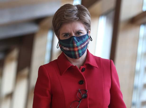 <p>Nicola Sturgeon has confirmed that face masks in Scottish classrooms will be scrapped. (Credit: Getty)</p>