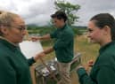 The Apprentice candidates teach a watercolour class (Photo: BBC)