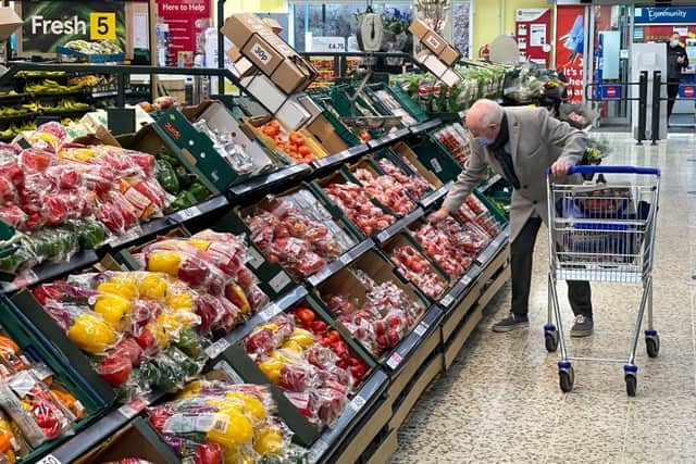  More than 17,000 price increases were recorded in January across the main supermarkets in the UK (Photo: DANIEL LEAL/AFP via Getty Images)
