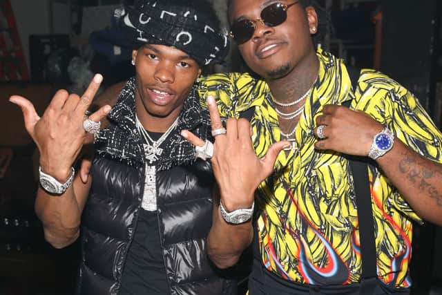 Rappers Lil Baby and Gunna were with Kodak Black when the incident occurred (Photo: Bennett Raglin/Getty Images for BET)