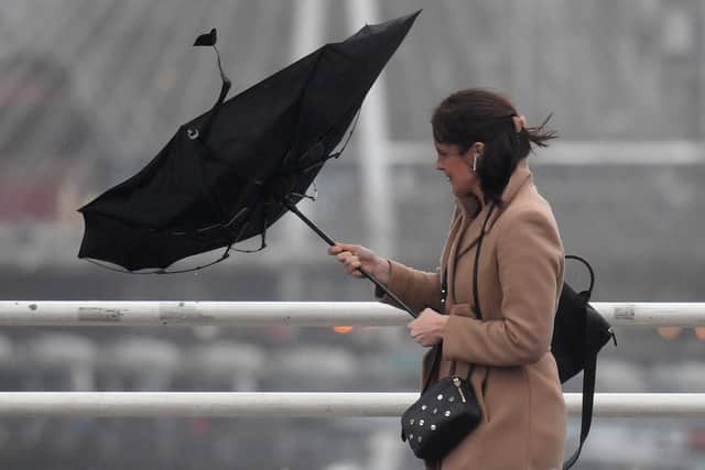 Much of the UK has been issued a yellow weather wind warning (Photo: JUSTIN TALLIS/AFP via Getty Images)