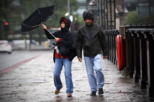 Some parts of the country could see gusts of up to 90mph (Photo: Carl Court/Getty Images)