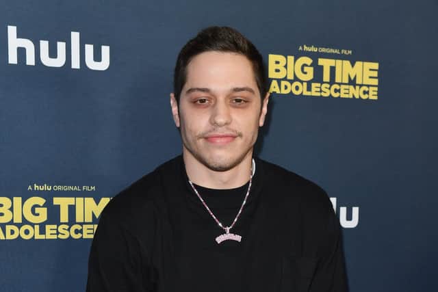 Comedian Pete Davidson recently referred to Kim Kardashian as his girlfriend for the first time (Photo: ANGELA WEISS/AFP via Getty Images)