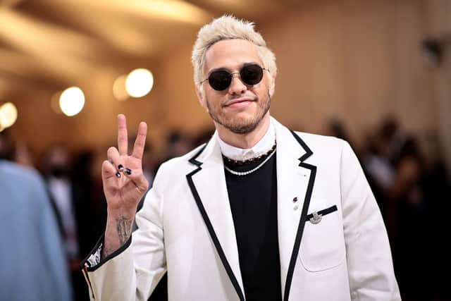 Pete Davidson at the 2021 Met Gala (Photo: Dimitrios Kambouris/Getty Images for The Met Museum/Vogue )