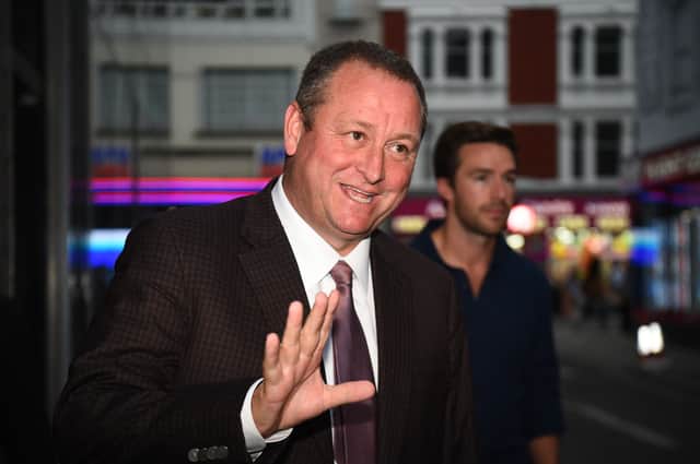 Mike Ashley’s Fraser Group business holds a stake of around 29% in Studio (image: PA)
