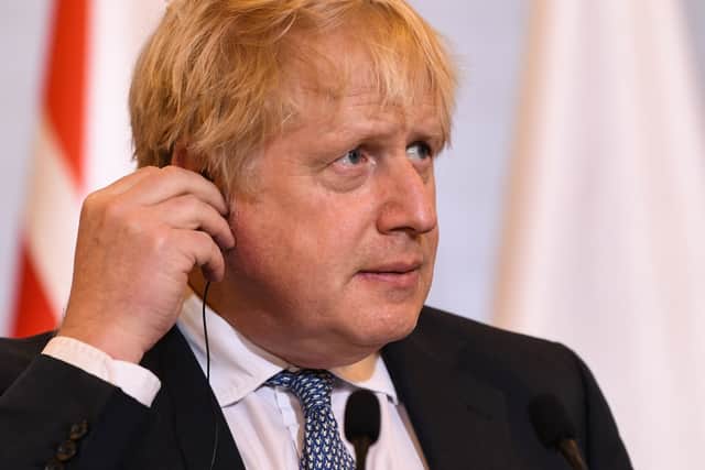 Boris Johnson chaired a meeting of Cobra on Tuesday to discuss the Ukraine crisis.