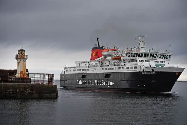 Ferry services have also been impacted by the high winds  (Photo: Jeff J Mitchell/Getty Images)