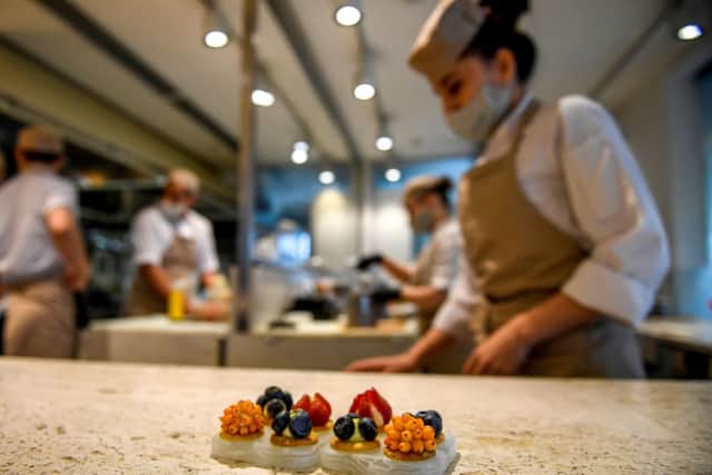 Michelin Star restaurants have to produce consistently excellent food and inspectors will often judge this by visiting an establishment multiple times (image: AFP/Getty Images)
