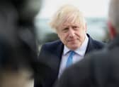 Prime Minister Boris Johnson has accused Russia of conducting a “false flag” operation as a pretext for invasion of Ukraine. (Credit: Getty)