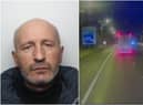 Petro Dziadevuch swerved over the motorway in a lorry while four times the drink drive limit.