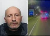 Petro Dziadevuch swerved over the motorway in a lorry while four times the drink drive limit.