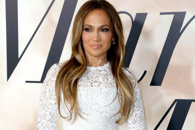 Actress Jennifer Lopez has a pear body shape