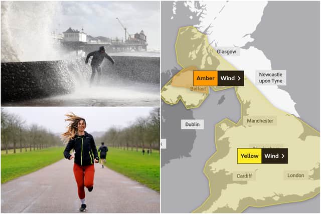 Storm Franklin is set to hit most of the UK (Photos: PA / Getty)