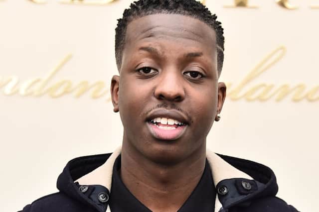 <p>Jamal Edwards at the Burberry Womenswear Show in 2016 (Photo: Gareth Cattermole/Getty Images for Burberry)</p>