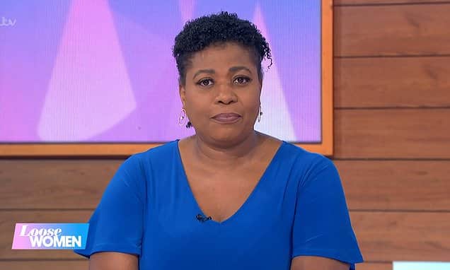 Brenda Edwards said that she had been left asking herself ‘What have I done to deserve this?’ when she opened up about her experiences with domestic abuse on Loose Women (Photo: ITV)