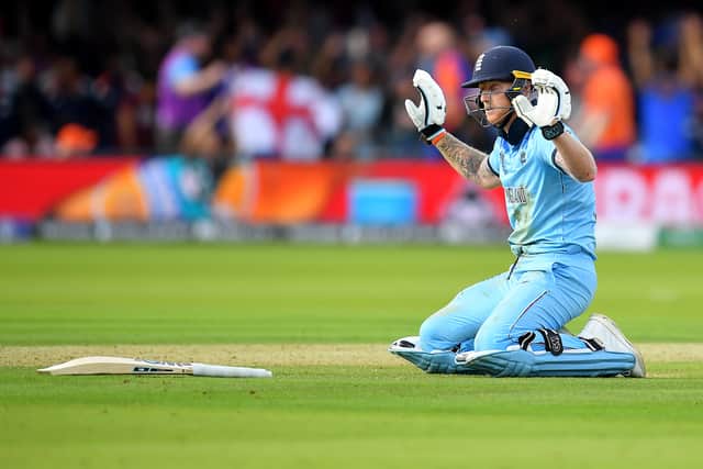 Stokes saved the day in England’s 2019 World Cup final