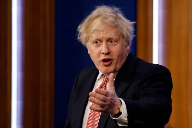 Boris Johnson scrapped special Covid SSP rules when he announced his ‘living with Covid’ strategy (image: Getty Images)