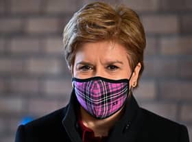 Nicola Sturgeon has set out plans for Scotland’s roadmap out of Covid restrictions. (Credit: Getty)