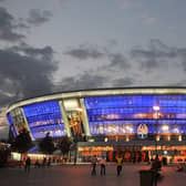 General view of the Donbass Arena, home of FC Shakhtar Donetsk