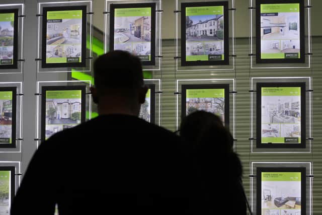 You no longer have to rely on estate agent windows to collect property price data (image: PA)