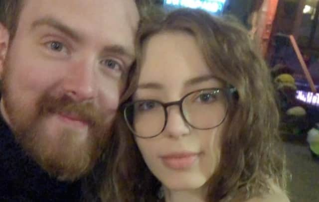 Sean Cusick and his wife Chloe are appealing to evacuate their family from Ukraine amid the Russian invasion. (Credit: GoFundMe)