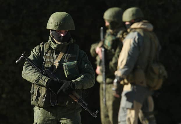 Mercenaries from the Wagner Group are known to mingle with other pro-Russian troops without displaying any identifying insignia (Photo: Getty)