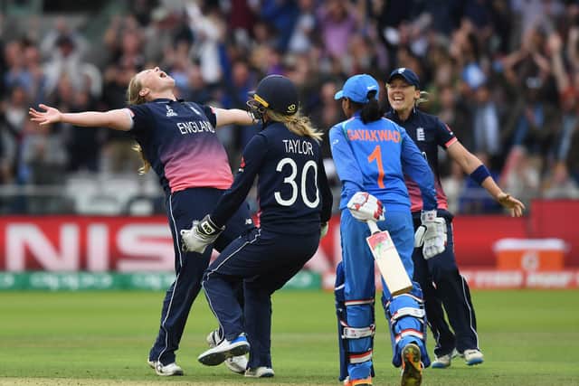 Anya Shrubsole was named Player of the Final in 2017