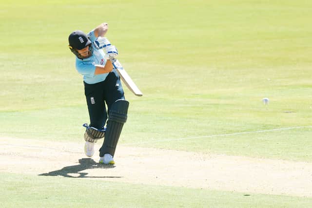 Nat Sciver scored a century in England’s warm up match against Bangladesh